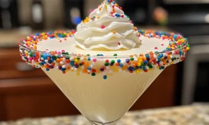Birthday Cake Martini Recipe – Sweet, Creamy, and Perfect