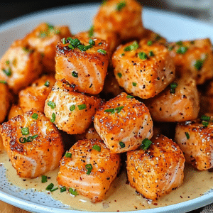 Crispy Bang Bang Salmon Bites (Sweet & Spicy)