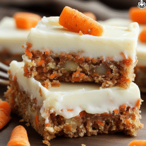 Irresistibly Delicious Carrot Cake Bars